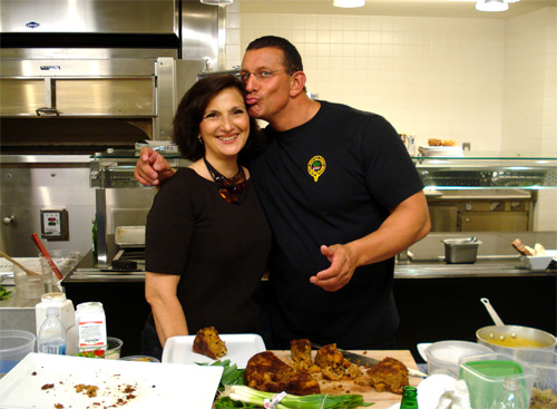 Francine with Robert Irvine